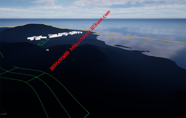 图片[1]-UE5地形材质和地形自动材质的使用经验-VR全景