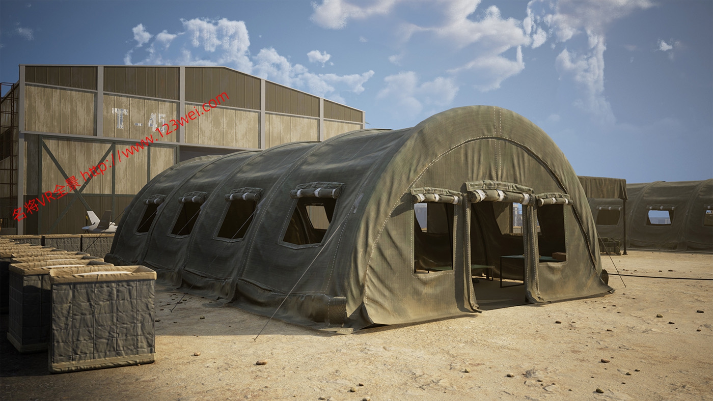 图片[12]-UE（虚幻）5.3 资源 Mediterranean Island Town and Army base（地中海岛国和陆军基地）-VR全景