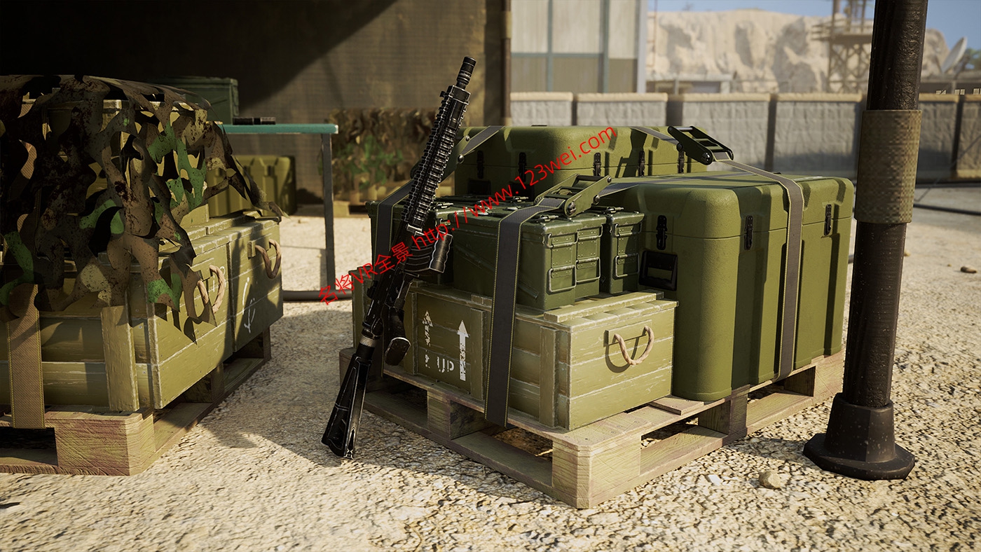 图片[10]-UE（虚幻）5.3 资源 Mediterranean Island Town and Army base（地中海岛国和陆军基地）-VR全景