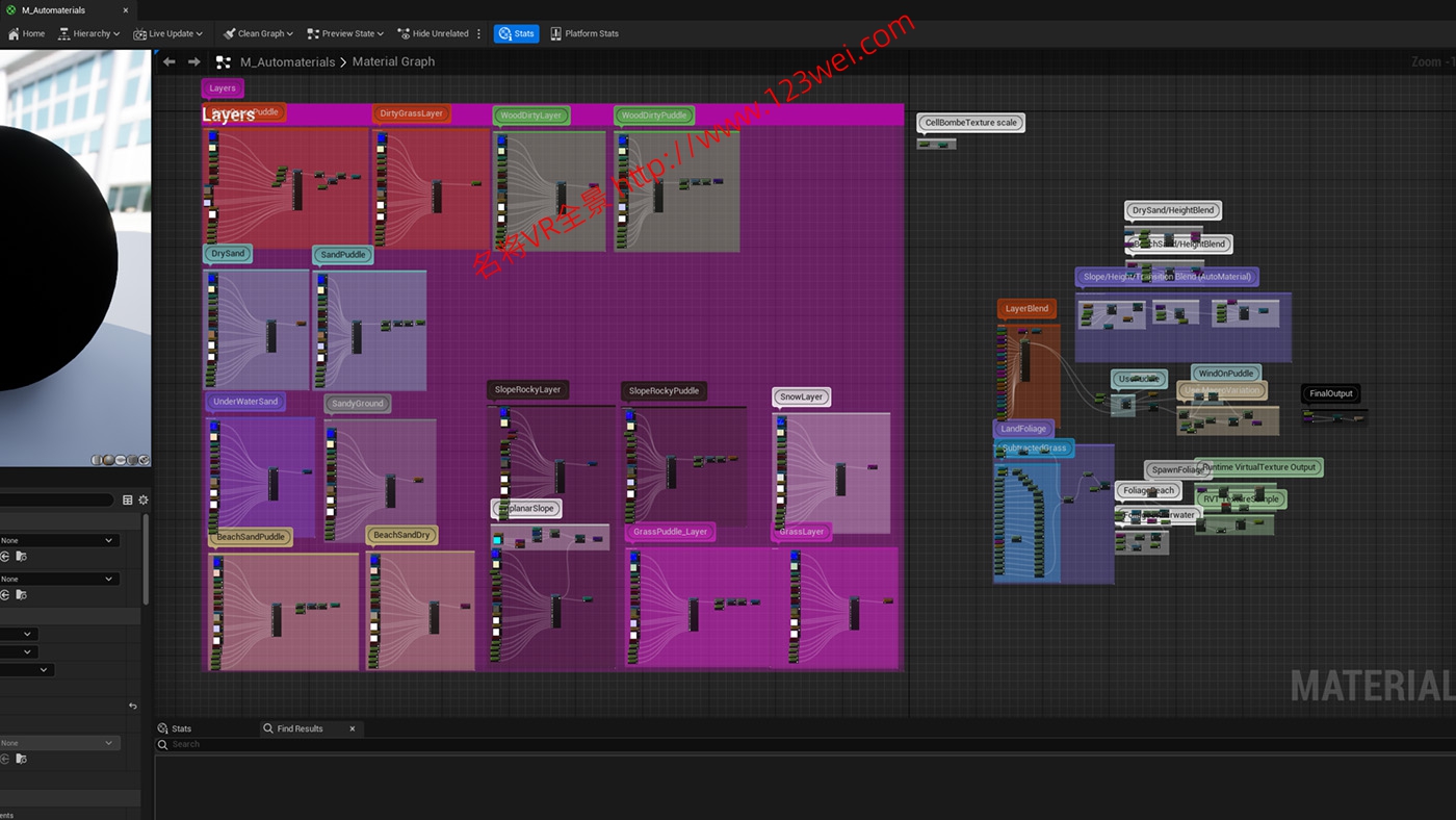 图片[7]-推荐一个功能强大的地形材质：Gatyh LandscapeSmartMaterial-VR全景