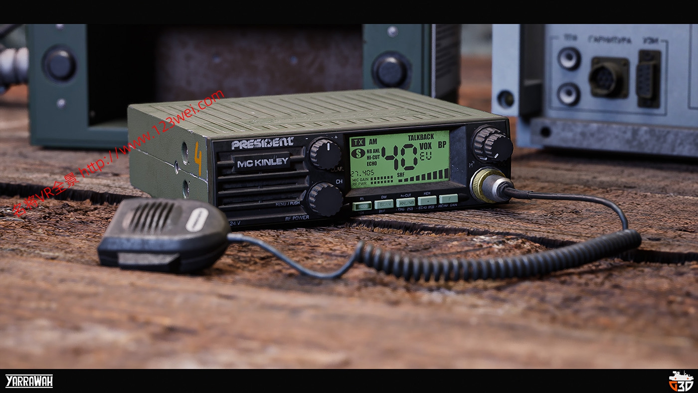 图片[2]-UE5（虚幻引擎5）资源：Military Radios 军用电台模型-VR全景