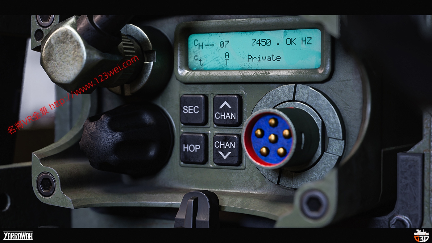 图片[6]-UE5（虚幻引擎5）资源：Military Radios 军用电台模型-VR全景