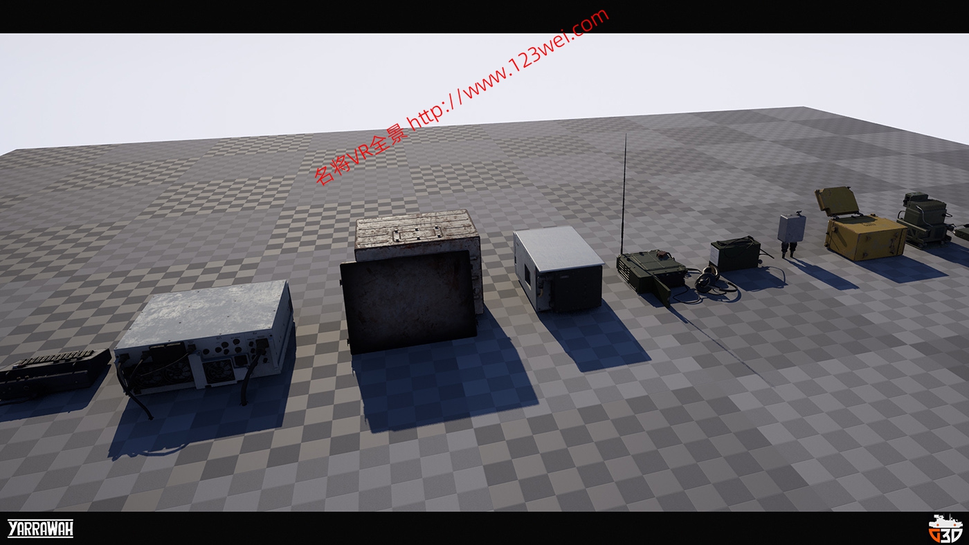 图片[8]-UE5（虚幻引擎5）资源：Military Radios 军用电台模型-VR全景