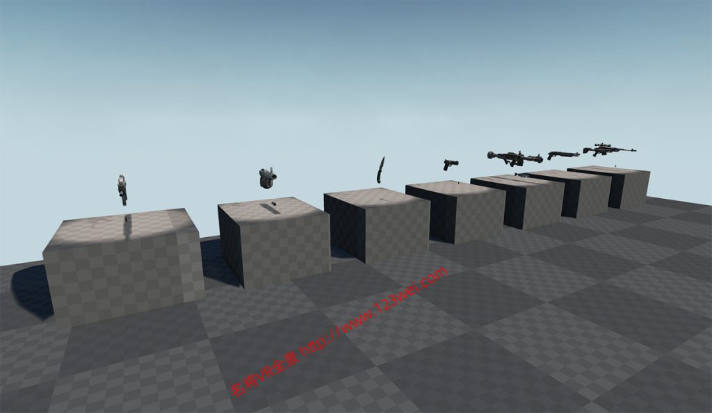 UE5（虚幻引擎5）免费资源：military-weapons-dark 军事武器 黑暗-VR全景