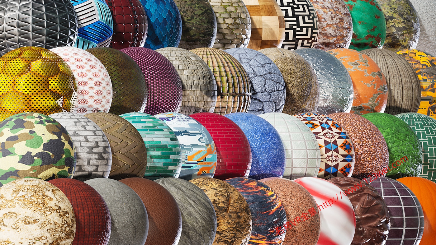 图片[1]-UE5（虚幻引擎5）资源：300+ Ultimate PBR Materials Pack 写实建筑室内PBR材质库-VR全景