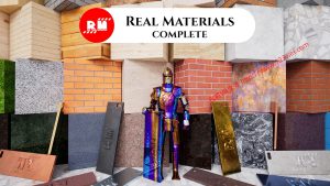 UE5(虚幻引擎5)资源:Real Materials Complete 写实金属地面墙壁材质-VR全景