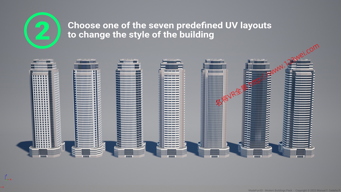 图片[22]-UE5（虚幻引擎5）资源：Modern Buildings Pack 现代建筑包-VR全景