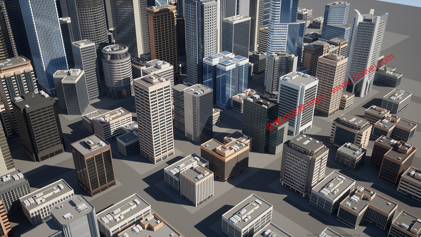 图片[15]-UE5（虚幻引擎5）资源：Modern Buildings Pack 现代建筑包-VR全景