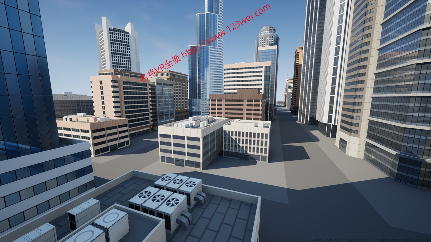 图片[8]-UE5（虚幻引擎5）资源：Modern Buildings Pack 现代建筑包-VR全景