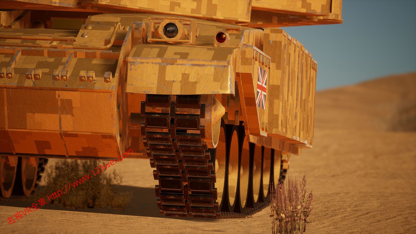 图片[10]-UE5（虚幻引擎5）资源：Challenger1 & Challenger2 Tank Bundle 可驾驶坦克蓝图包-VR全景