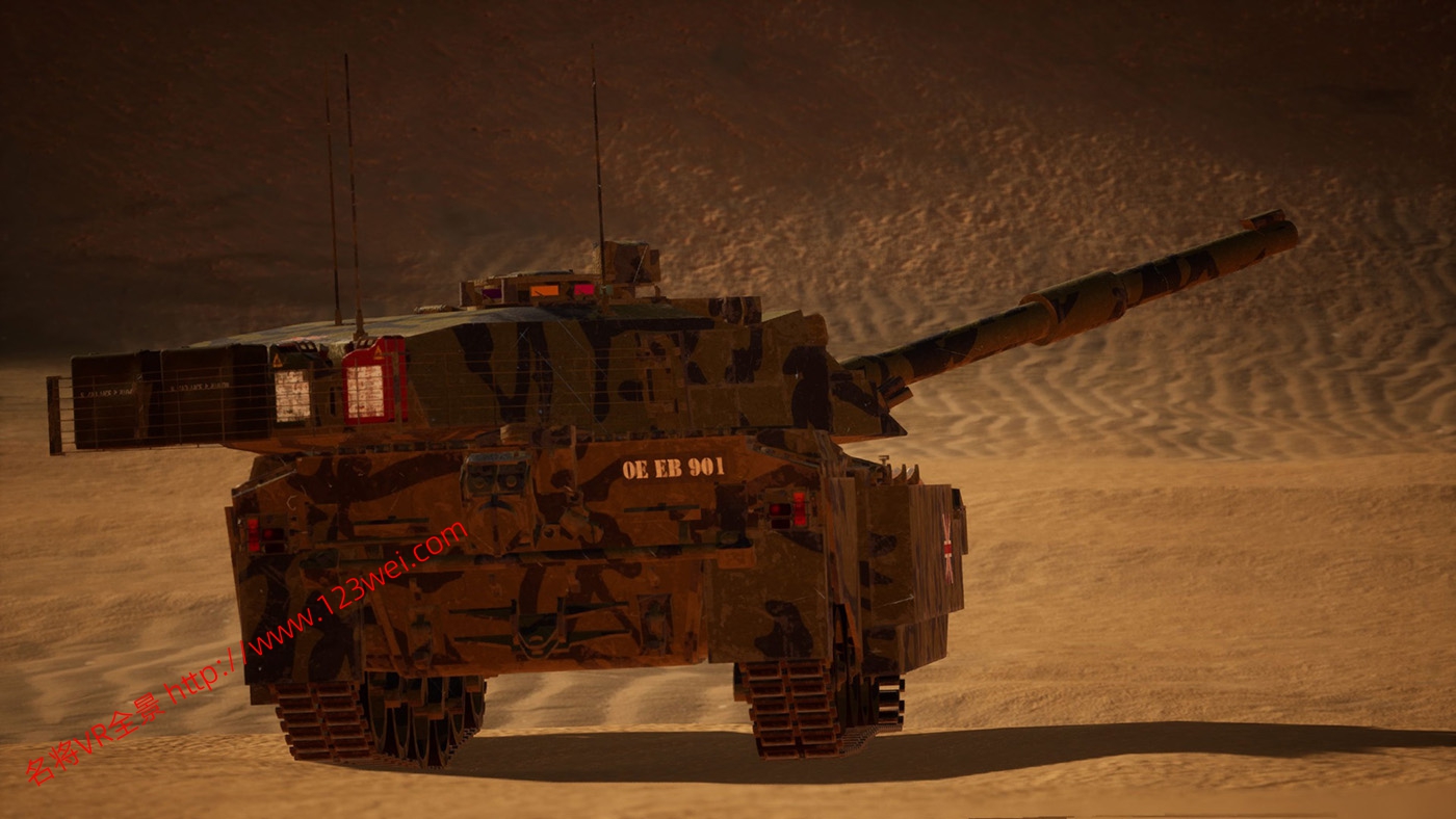 图片[9]-UE5（虚幻引擎5）资源：Challenger1 & Challenger2 Tank Bundle 可驾驶坦克蓝图包-VR全景