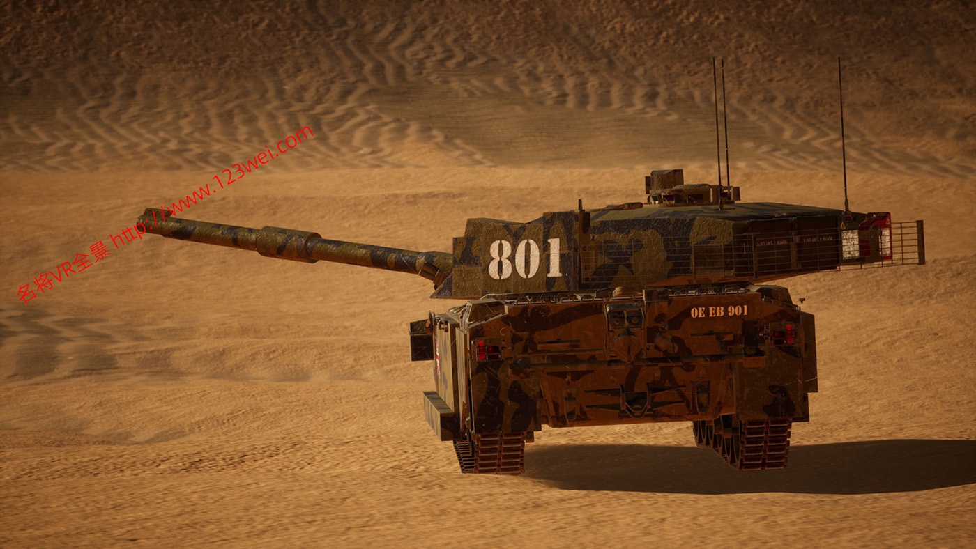 图片[7]-UE5（虚幻引擎5）资源：Challenger1 & Challenger2 Tank Bundle 可驾驶坦克蓝图包-VR全景