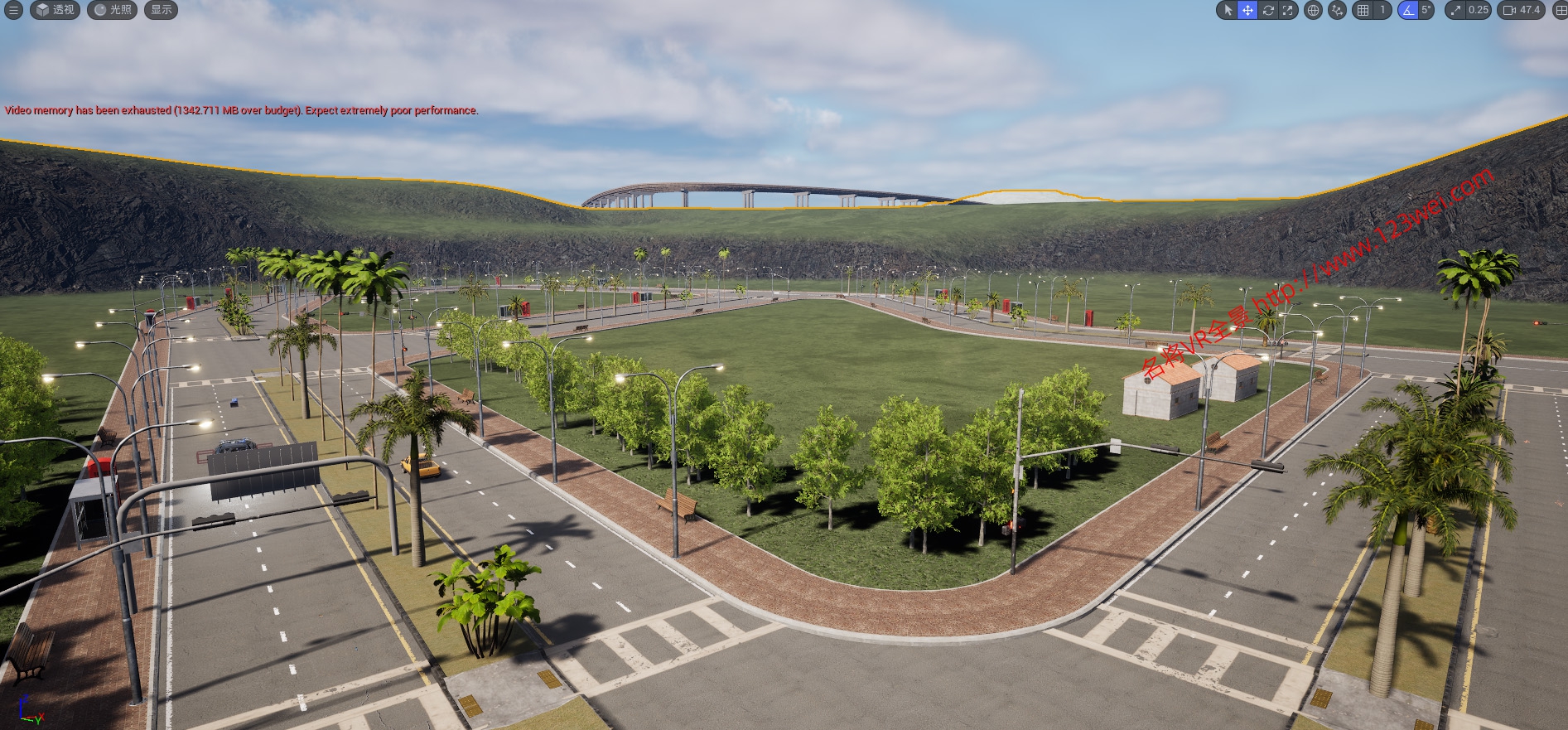 图片[2]-推荐一个UE5（虚幻引擎5）游戏开发地编工具CityBLD，快速搭建游戏场景-VR全景