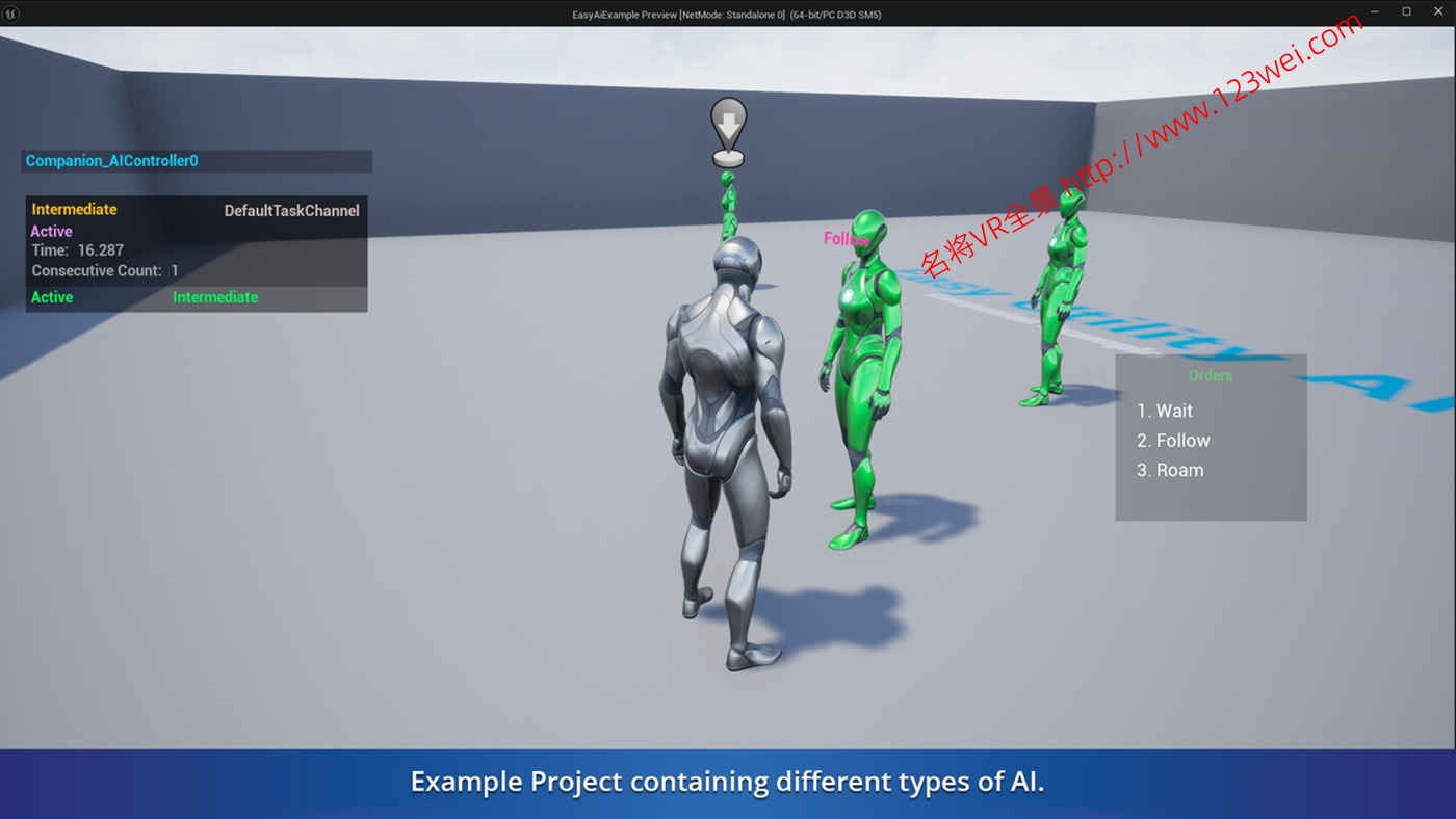 图片[6]-UE5（虚幻引擎5）资源：Easy Utility AI 简单实用AI-VR全景