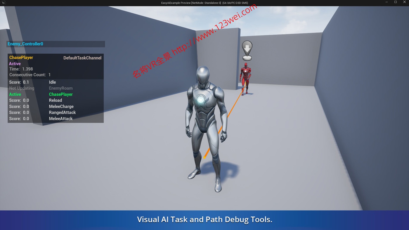 图片[4]-UE5（虚幻引擎5）资源：Easy Utility AI 简单实用AI-VR全景