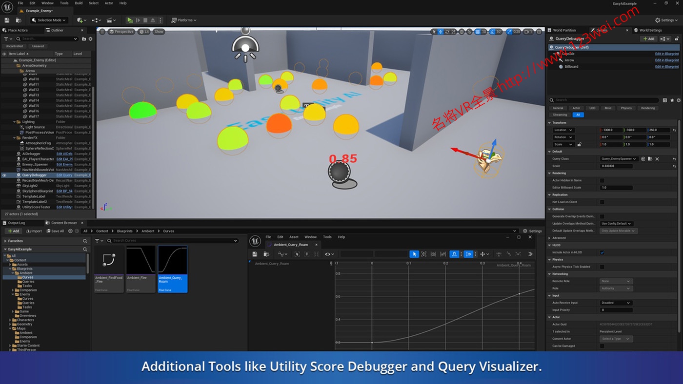 图片[2]-UE5（虚幻引擎5）资源：Easy Utility AI 简单实用AI-VR全景