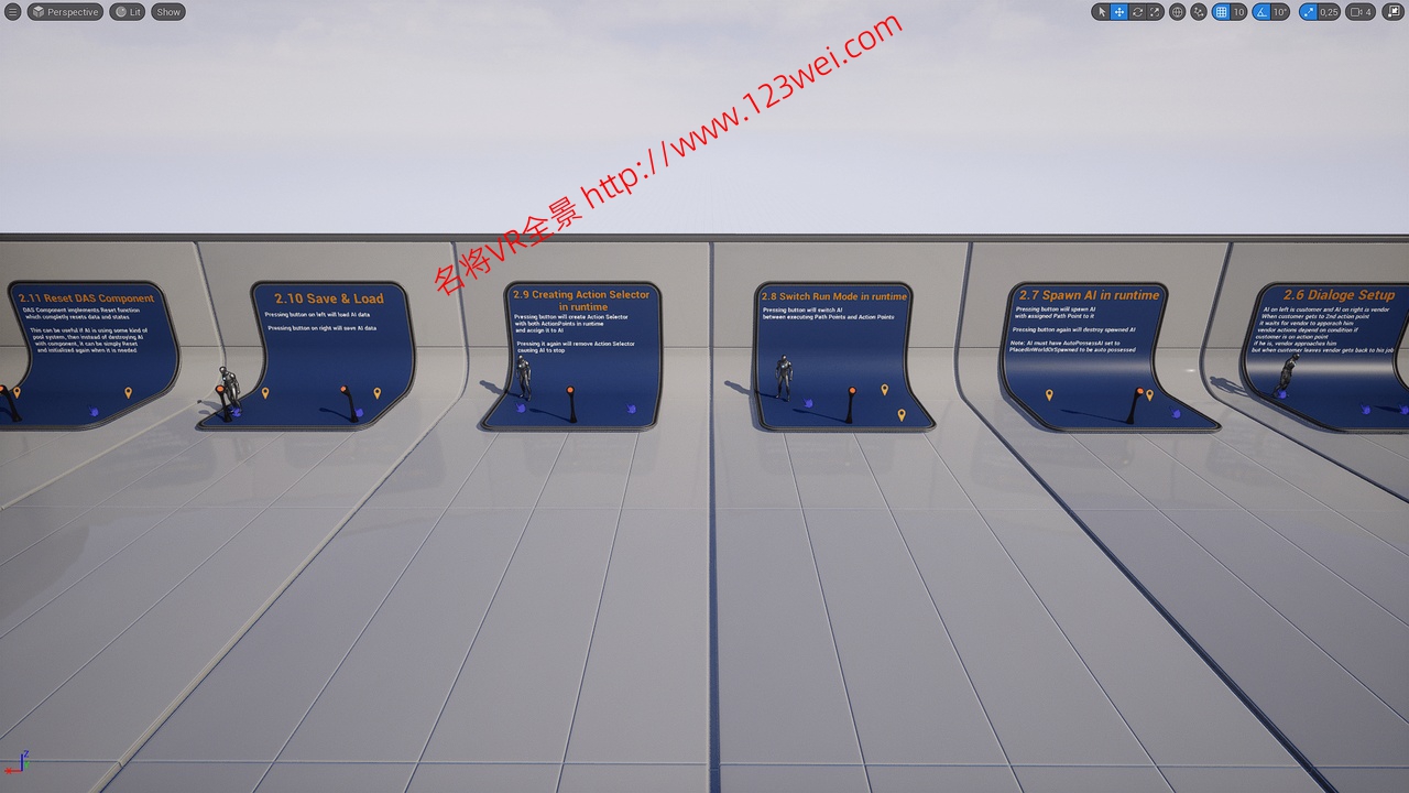 图片[4]-UE5（虚幻引擎5）资源：Dynamic AI System 动态AI系统-VR全景