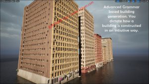UE5(虚幻引擎5)资源:Procedural Building Generator Pro 程序化建筑生成工具-VR全景