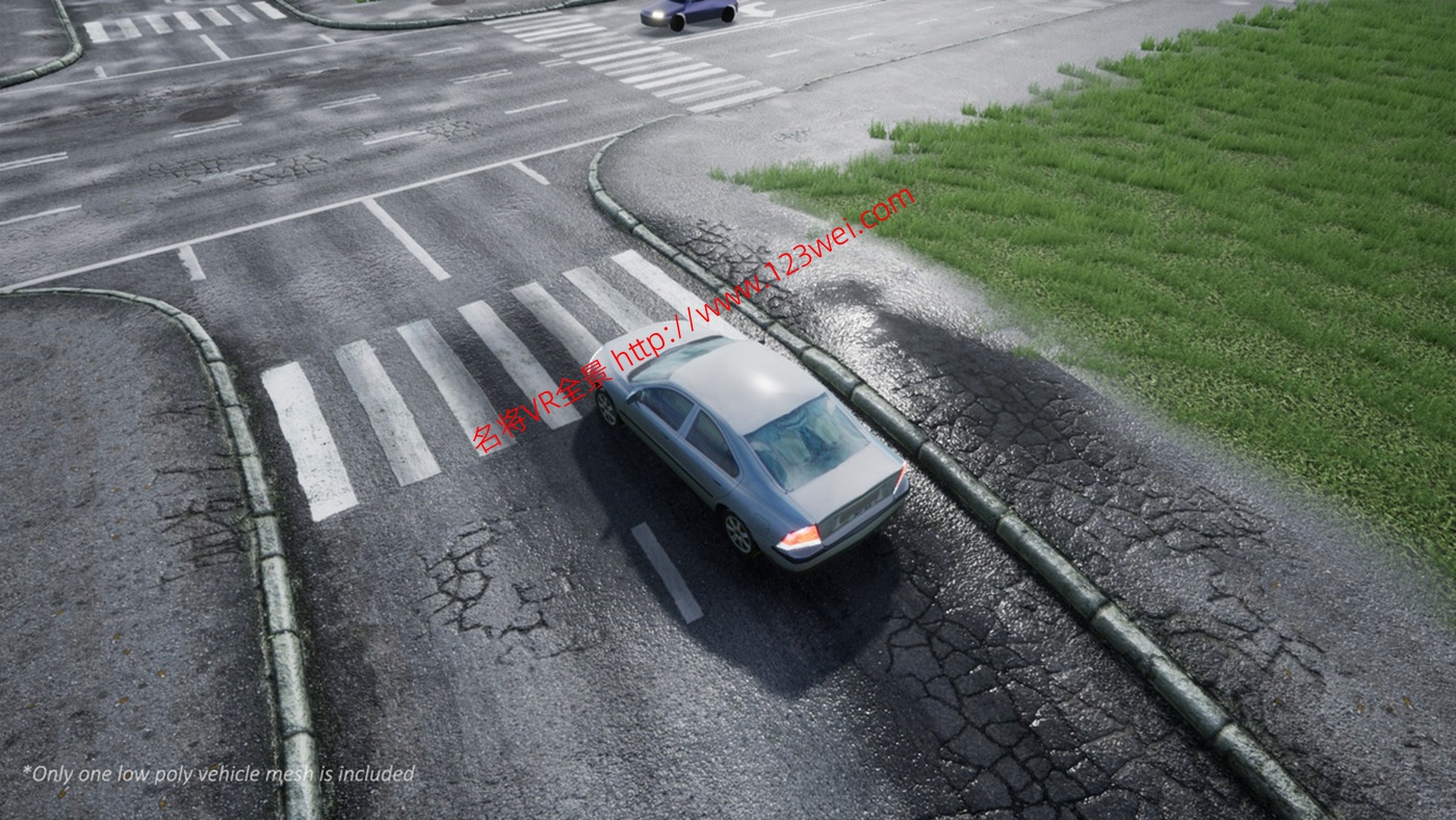 图片[15]-UE5（虚幻引擎5）资源：Procedural Road And Highway Tool With Simple Vehicle Traffic 具有简单车辆交通的程序化道路和公路工具-VR全景