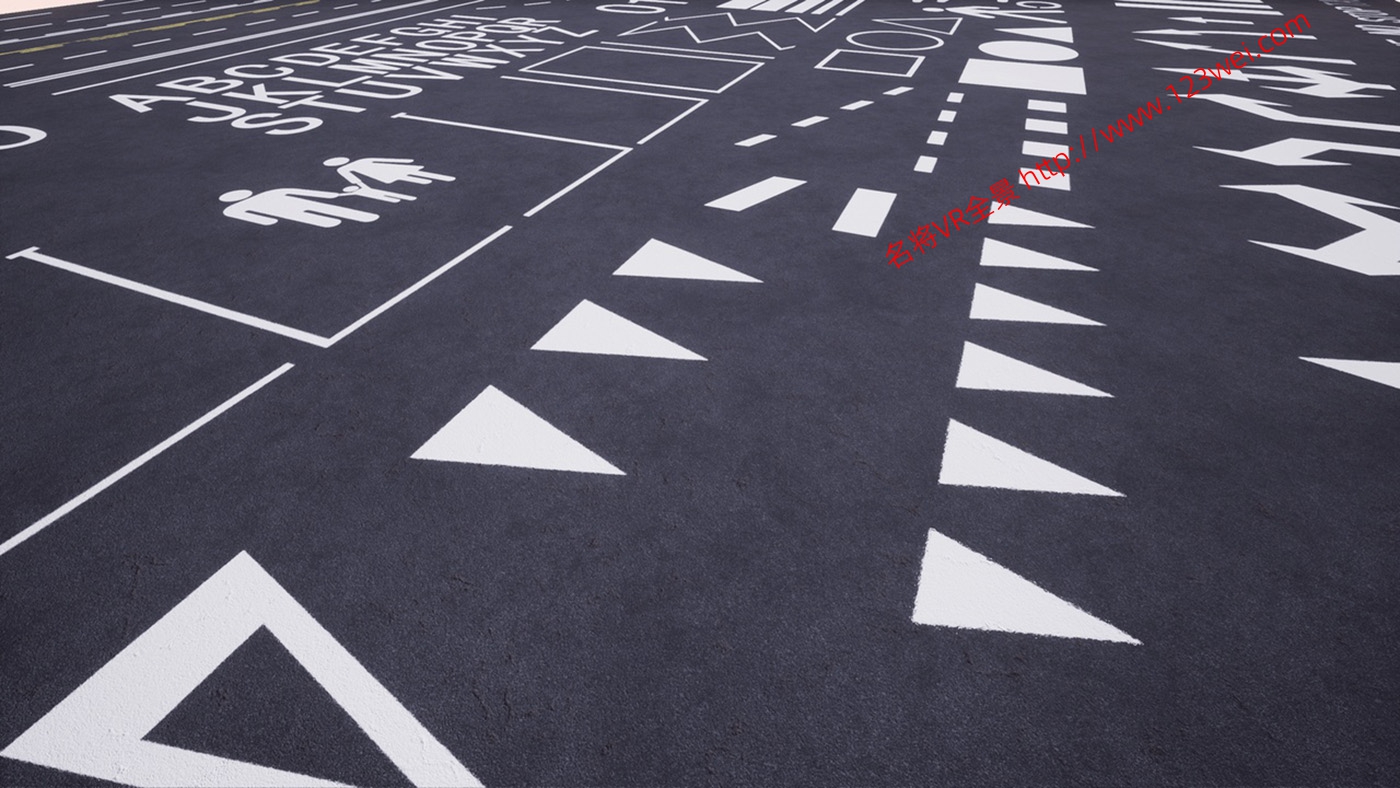 图片[17]-UE5（虚幻引擎5）资源：PROCEDURAL ROAD MARKINGS 程序化道路标记-VR全景