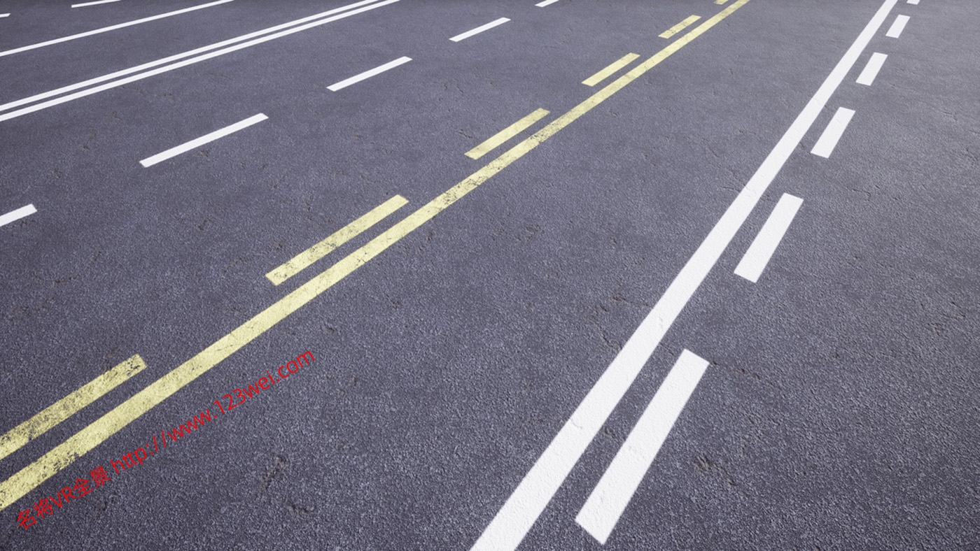 图片[15]-UE5（虚幻引擎5）资源：PROCEDURAL ROAD MARKINGS 程序化道路标记-VR全景