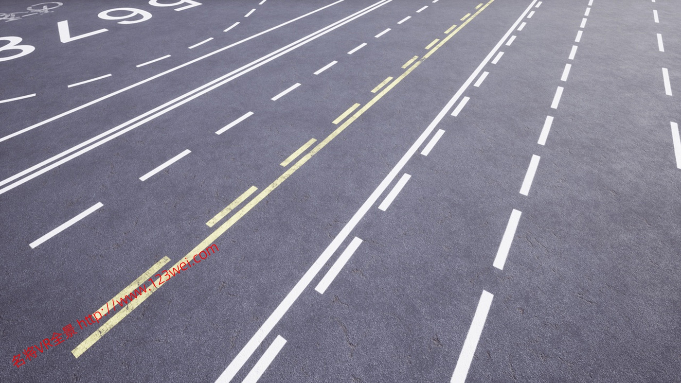 图片[3]-UE5（虚幻引擎5）资源：PROCEDURAL ROAD MARKINGS 程序化道路标记-VR全景