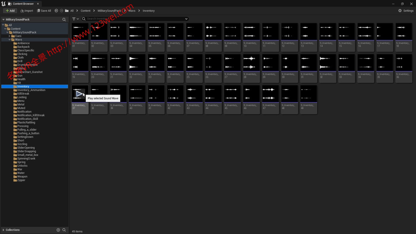 图片[2]-UE5（虚幻引擎5）资源：Military Sound SFX Action Pack 军事声音特效动作包-VR全景