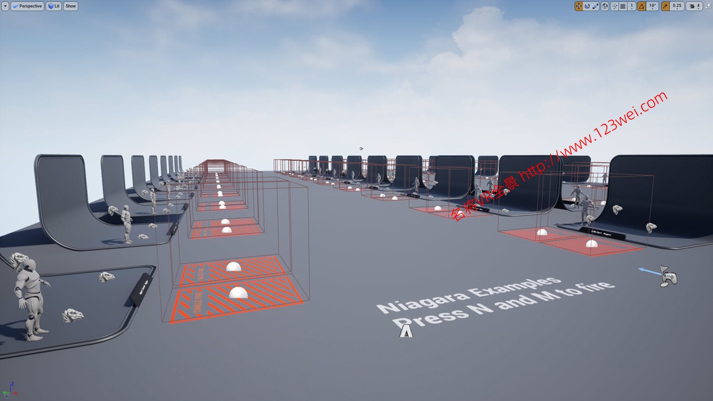 图片[1]-UE5（虚幻引擎5）资源：Bullet VFX Pack 子弹视觉特效包-VR全景