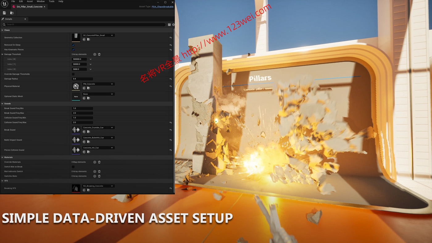 图片[10]-UE5（虚幻引擎5）资源：Next Gen Destruction Toolkit 下一代破坏工具包-VR全景