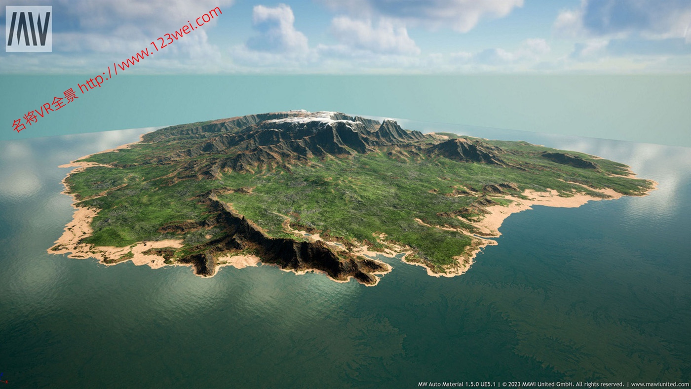 图片[1]-UE5（虚幻引擎5）资源：非常好用的MW Landscape Auto Material 地形自动材质，免费了-VR全景