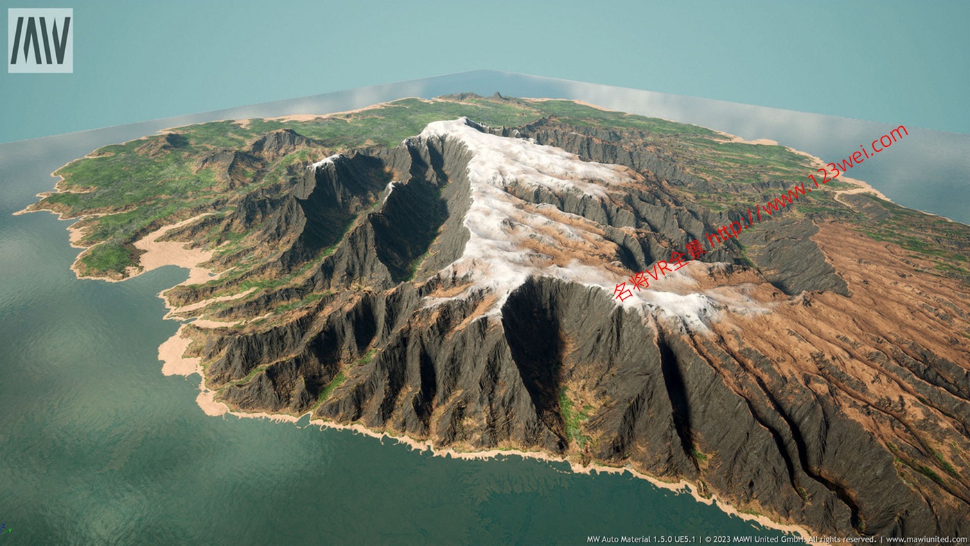 图片[6]-UE5（虚幻引擎5）资源：非常好用的MW Landscape Auto Material 地形自动材质，免费了-VR全景