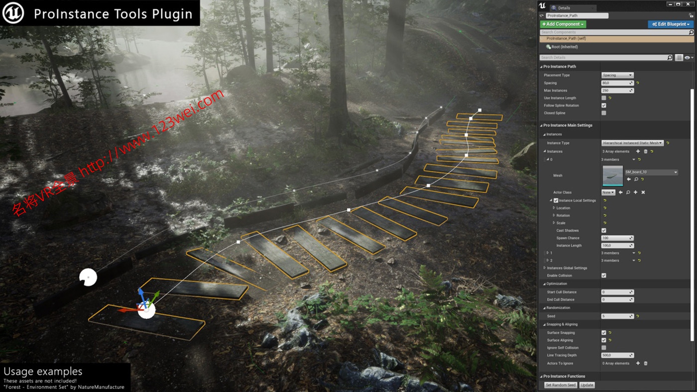 图片[1]-UE5（虚幻引擎5）资源：ProInstance 阵列工具插件-VR全景