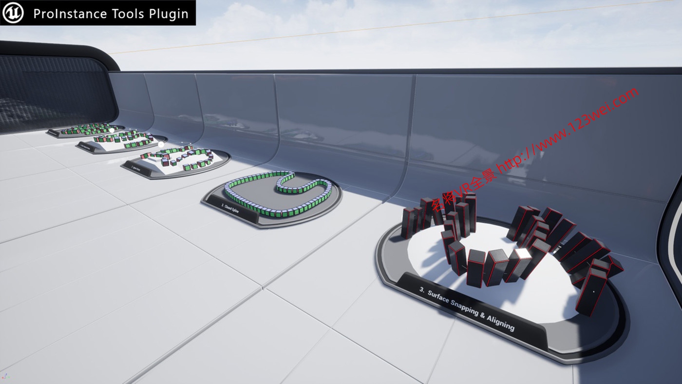 图片[3]-UE5（虚幻引擎5）资源：ProInstance 阵列工具插件-VR全景