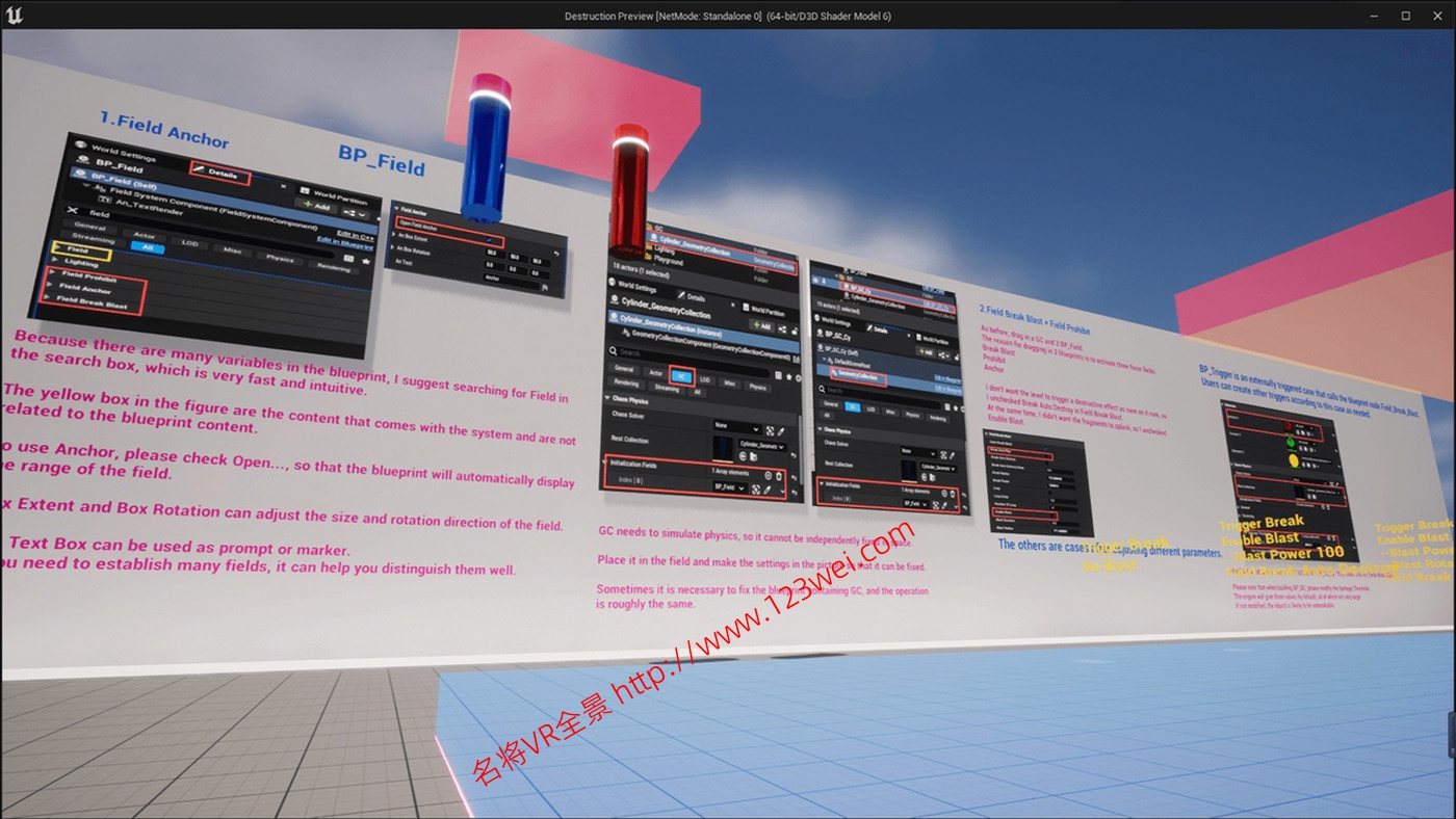 图片[9]-UE5（虚幻引擎5）资源：Destruction Syetem 破坏系统-VR全景