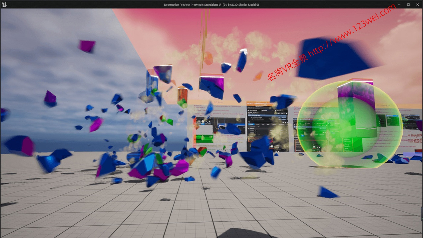 图片[6]-UE5（虚幻引擎5）资源：Destruction Syetem 破坏系统-VR全景