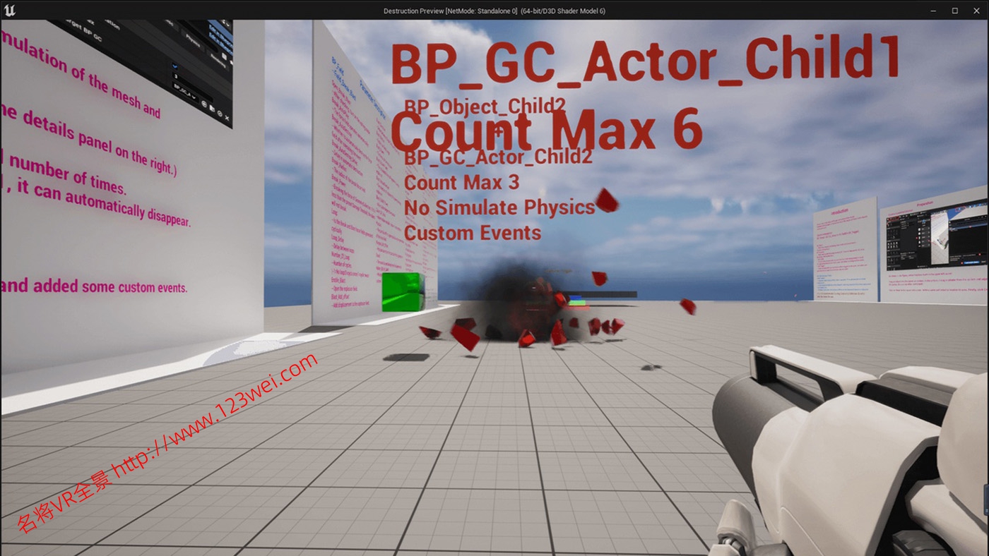 图片[3]-UE5（虚幻引擎5）资源：Destruction Syetem 破坏系统-VR全景
