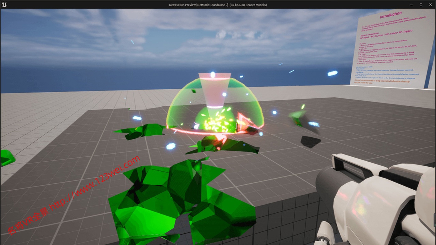 图片[2]-UE5（虚幻引擎5）资源：Destruction Syetem 破坏系统-VR全景