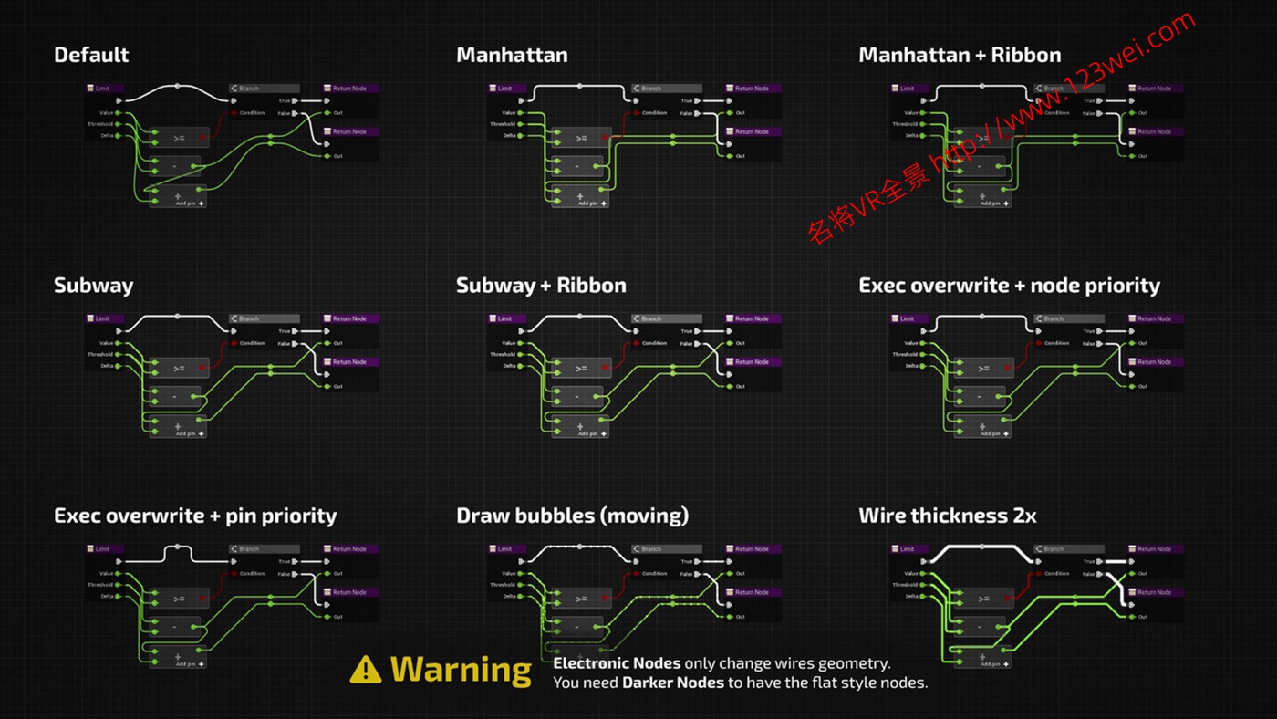 图片[3]-UE5（虚幻引擎5）资源：Electronic Nodes 电子节点插件（蓝图节点美化）-VR全景