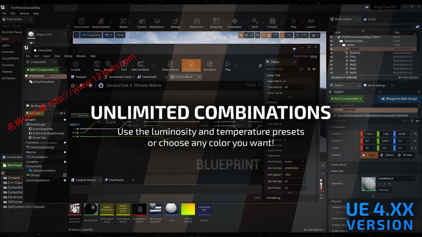 图片[4]-UE5（虚幻引擎5）资源：Darker Nodes 虚幻编辑器的一个现代主题-VR全景