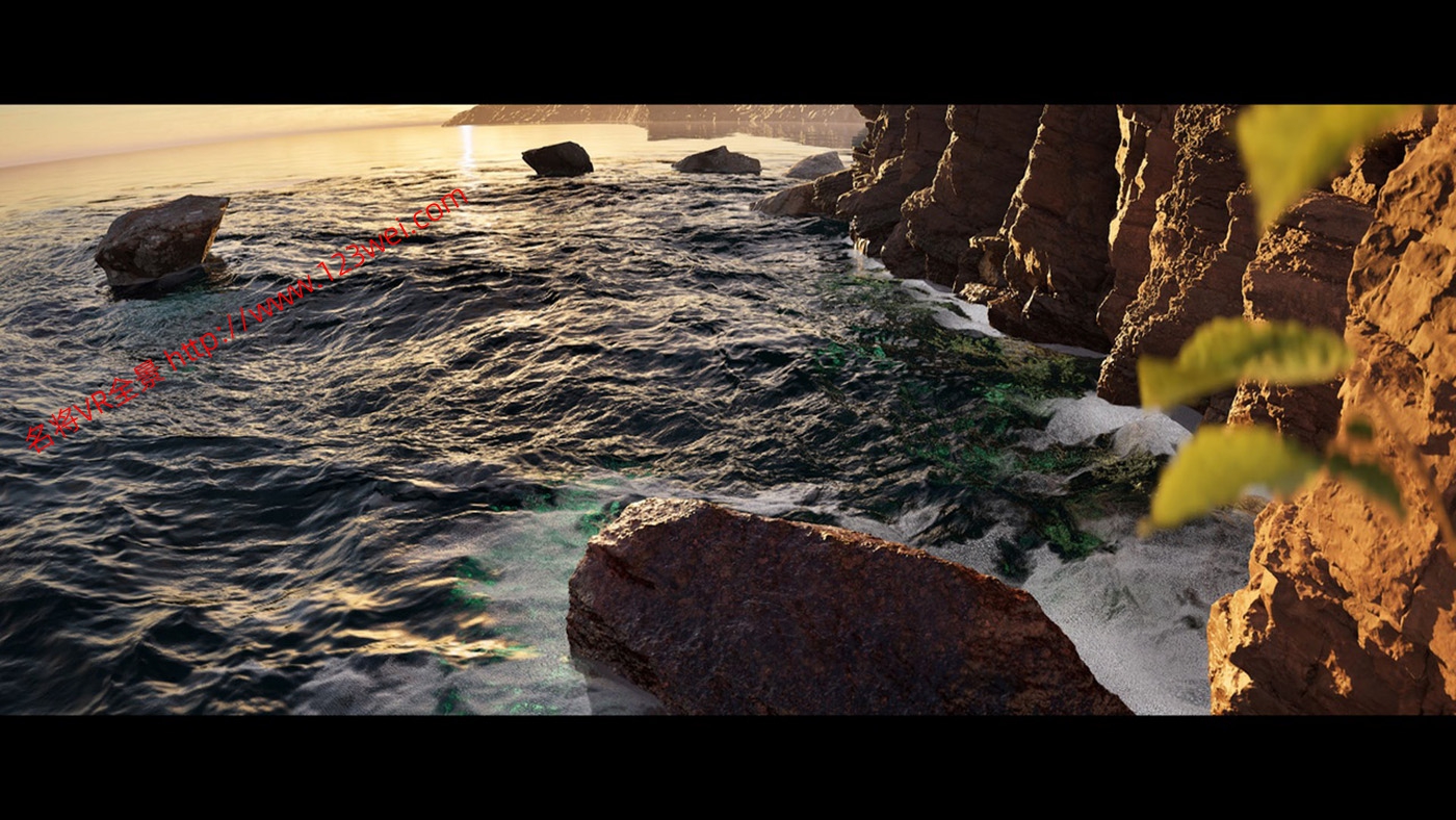 图片[9]-UE5（虚幻引擎5）资源：Ocean System for Rendered Cinematics 用于渲染电影的海洋系统-VR全景