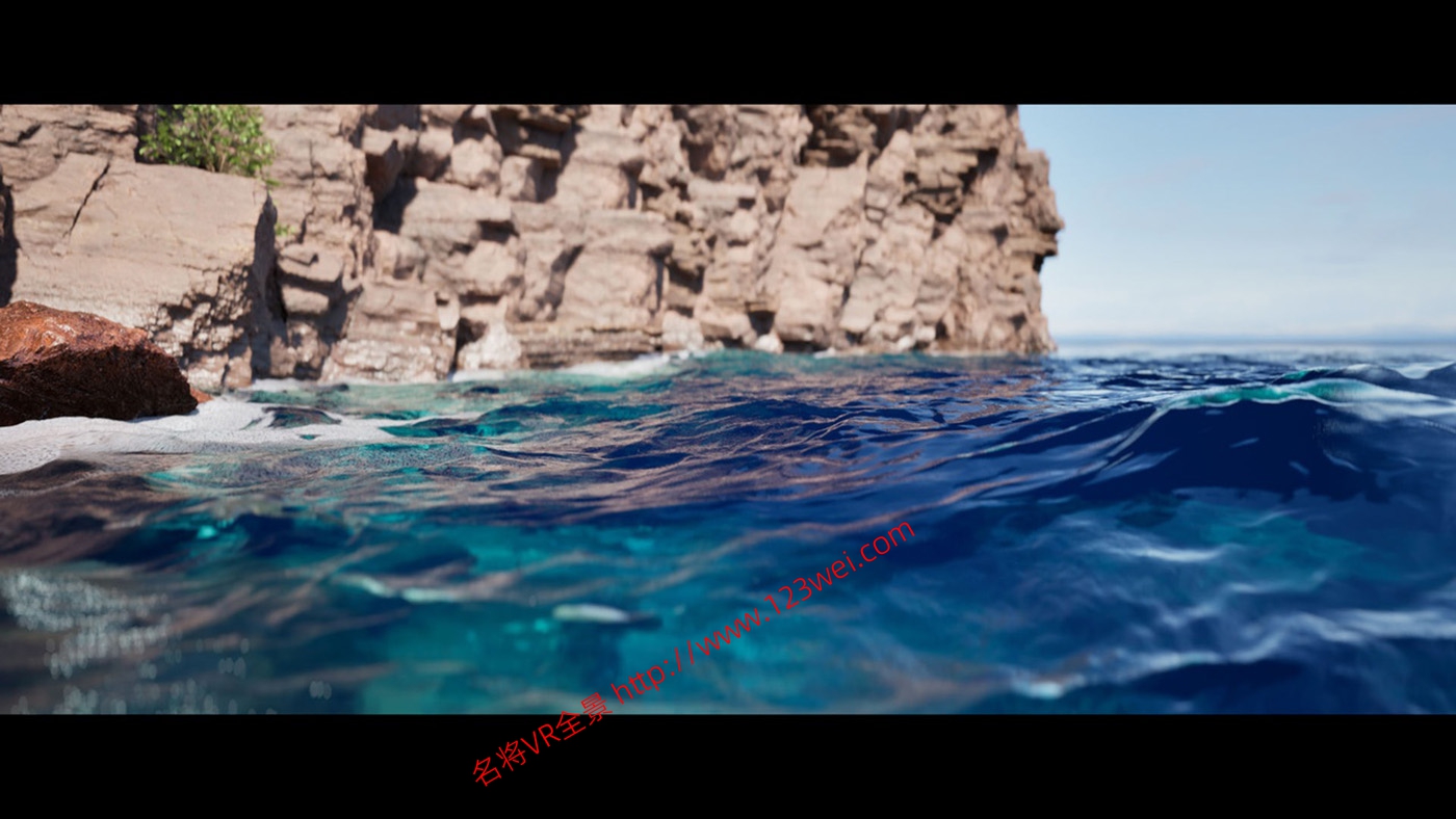 图片[8]-UE5（虚幻引擎5）资源：Ocean System for Rendered Cinematics 用于渲染电影的海洋系统-VR全景