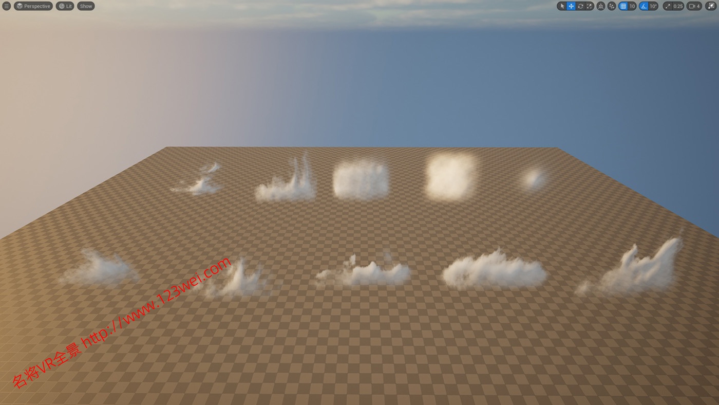 图片[4]-UE5（虚幻引擎5）资源：EasyFog优秀的云雾生成工具-VR全景