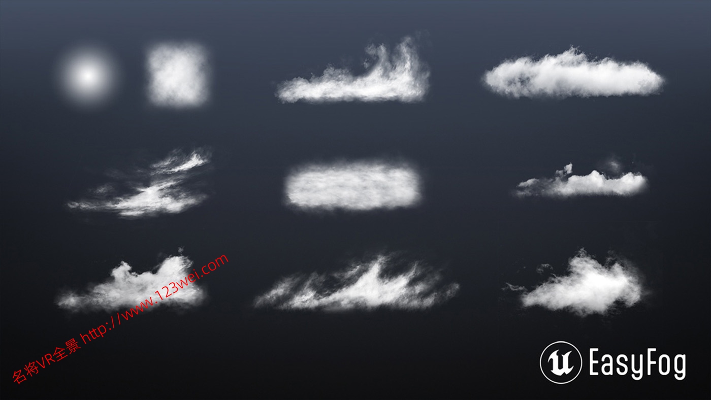 图片[3]-UE5（虚幻引擎5）资源：EasyFog优秀的云雾生成工具-VR全景