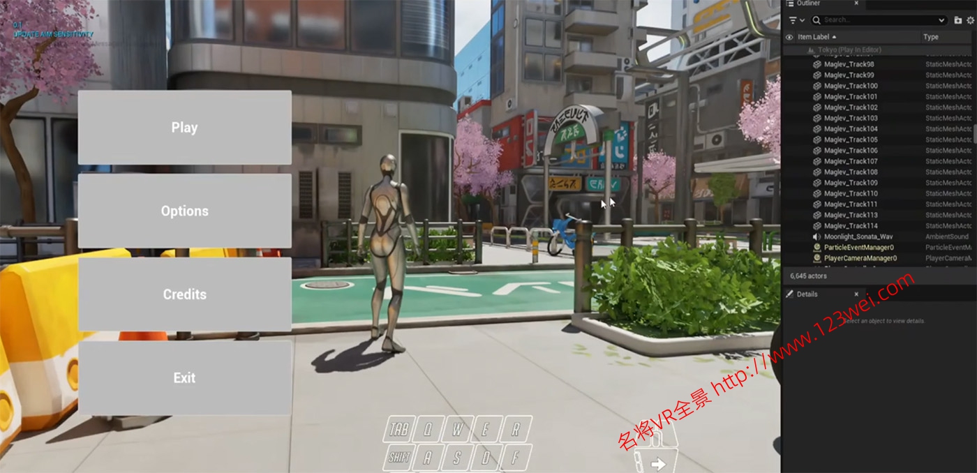 图片[3]-【游戏开发教程】UE5（虚幻引擎5）游戏开发视频教程：Main Menu Masterclass UE5(虚幻5)大师班游戏界面UI菜单制作教程_中文字幕-VR全景