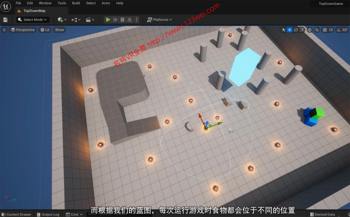图片[2]-【游戏开发教程】UE5（虚幻引擎5）视频教程：UE5用蓝图创建游戏教程_中文字幕-VR全景
