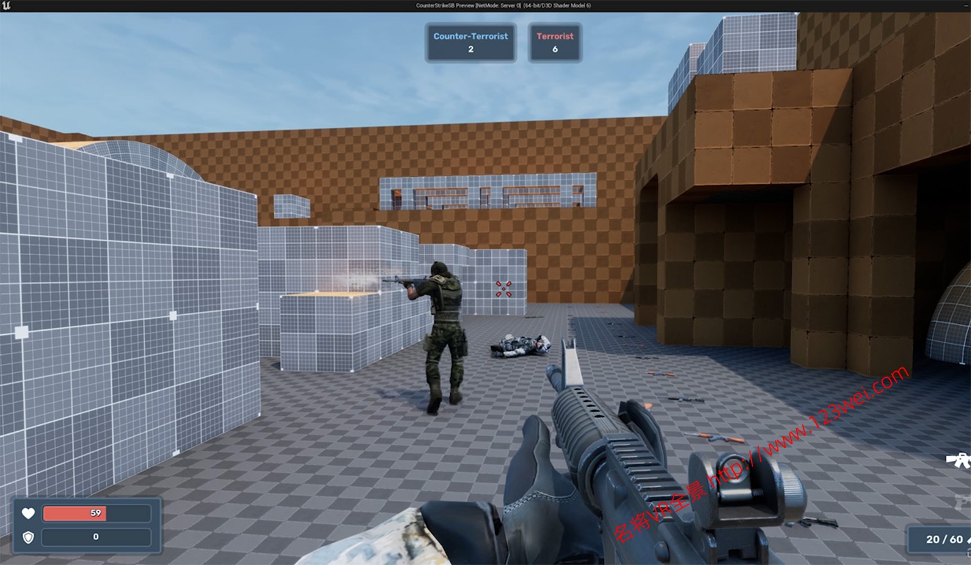 图片[9]-【游戏开发教程】UE5（虚幻引擎5）视频教程：UE5蓝图开发多人射击游戏2023新课程（1080P）_中文字幕【推荐】-VR全景