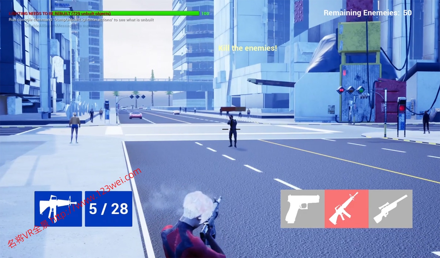 图片[1]-【游戏开发教程】UE5（虚幻引擎5）视频教程：UE5大师级蓝图创建GTA5类型游戏教程_中文字幕-VR全景