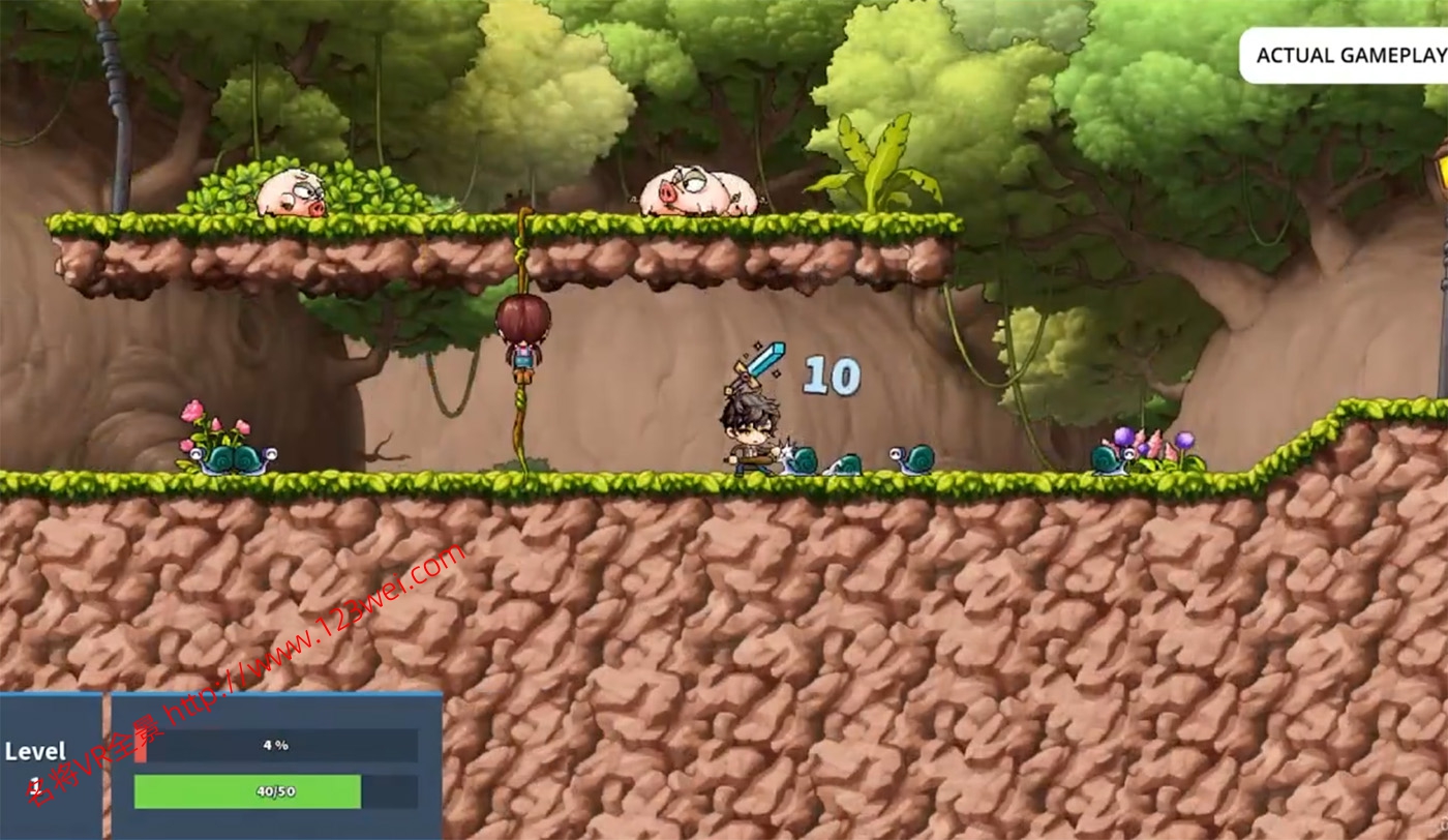 图片[1]-【游戏开发教程】UE5（虚幻引擎5）视频教程：UE5横板2D游戏制作教程_中文字幕【推荐】-VR全景