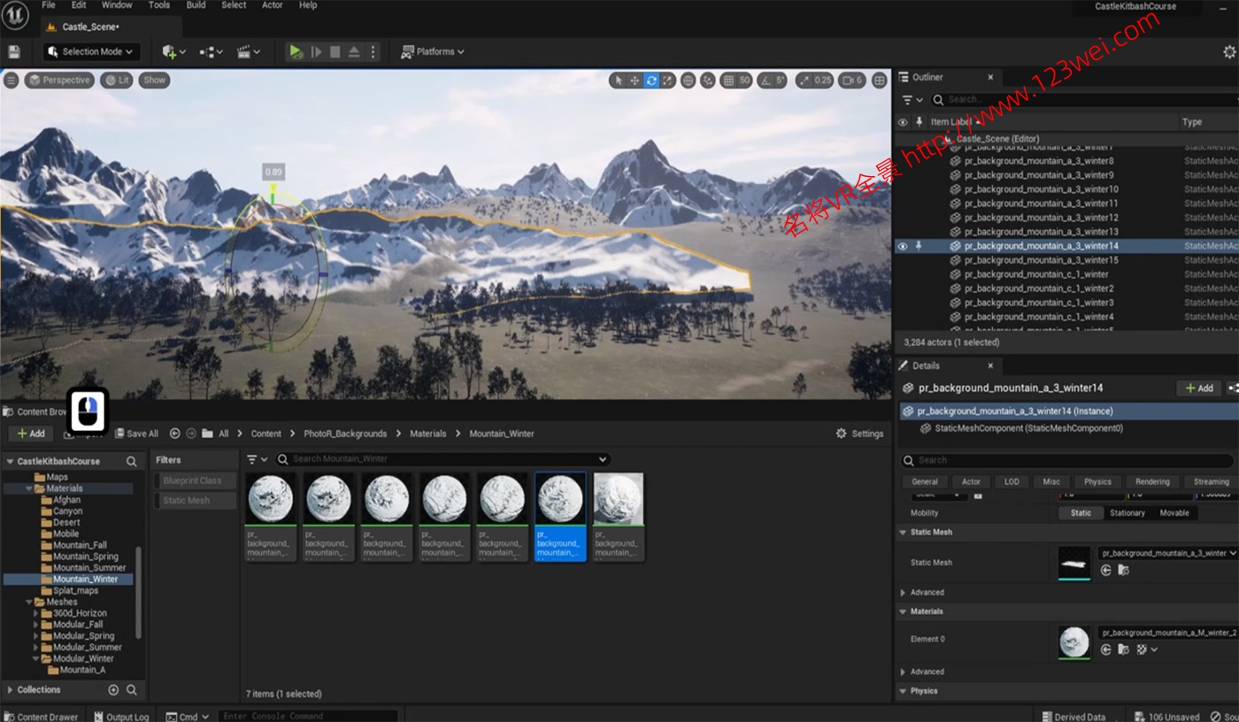 图片[6]-UE5（虚幻引擎5）视频教程：UE5中世纪完整世界建筑场景构建教程_中文字幕【推荐】-VR全景