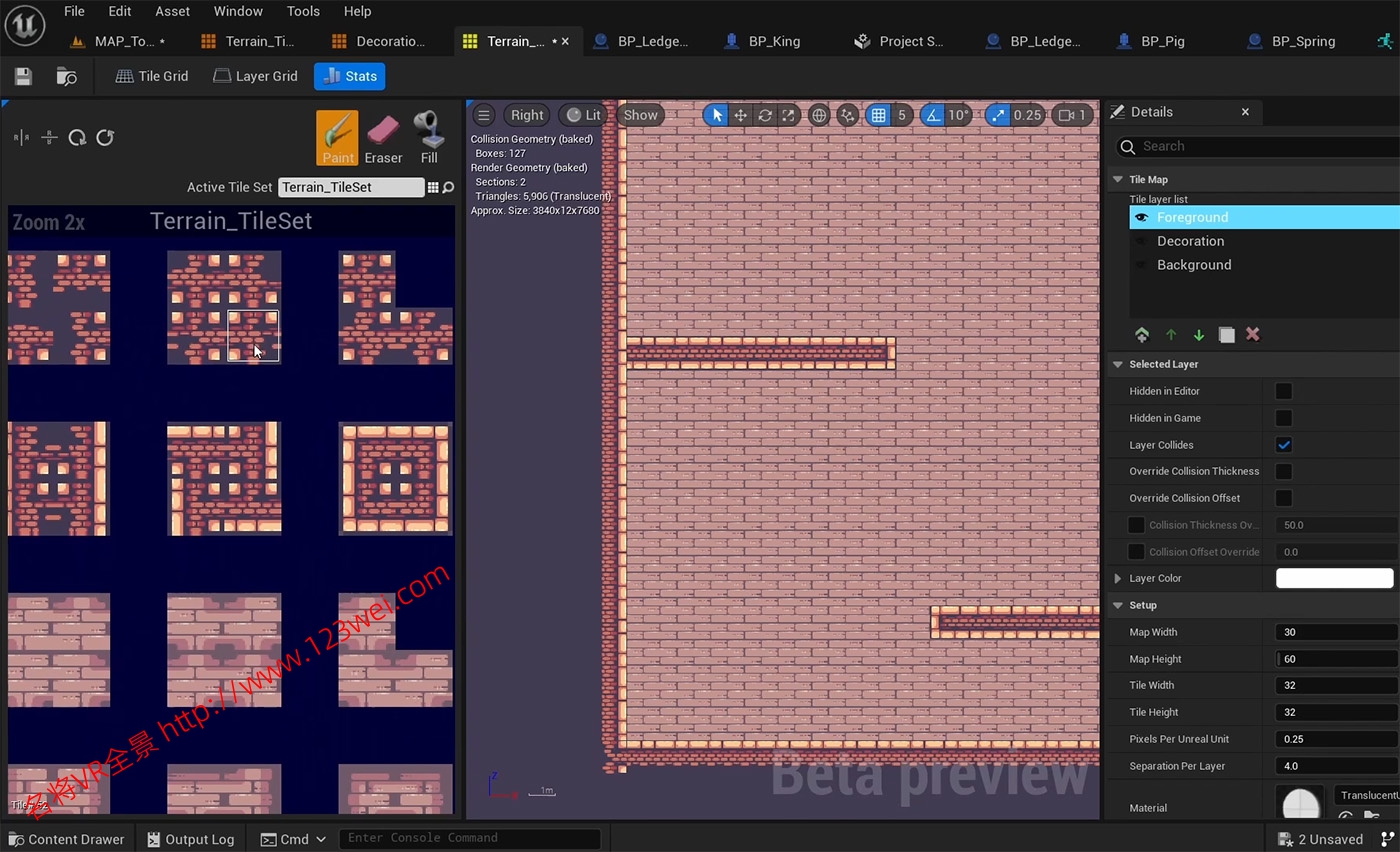 图片[3]-【游戏开发教程】UE5（虚幻引擎5）视频教程：终极虚幻引擎2d游戏开发教程_中文字幕-VR全景